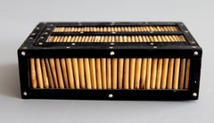 19th Century Anglo Indian Ebony & Porcupine Quill Box