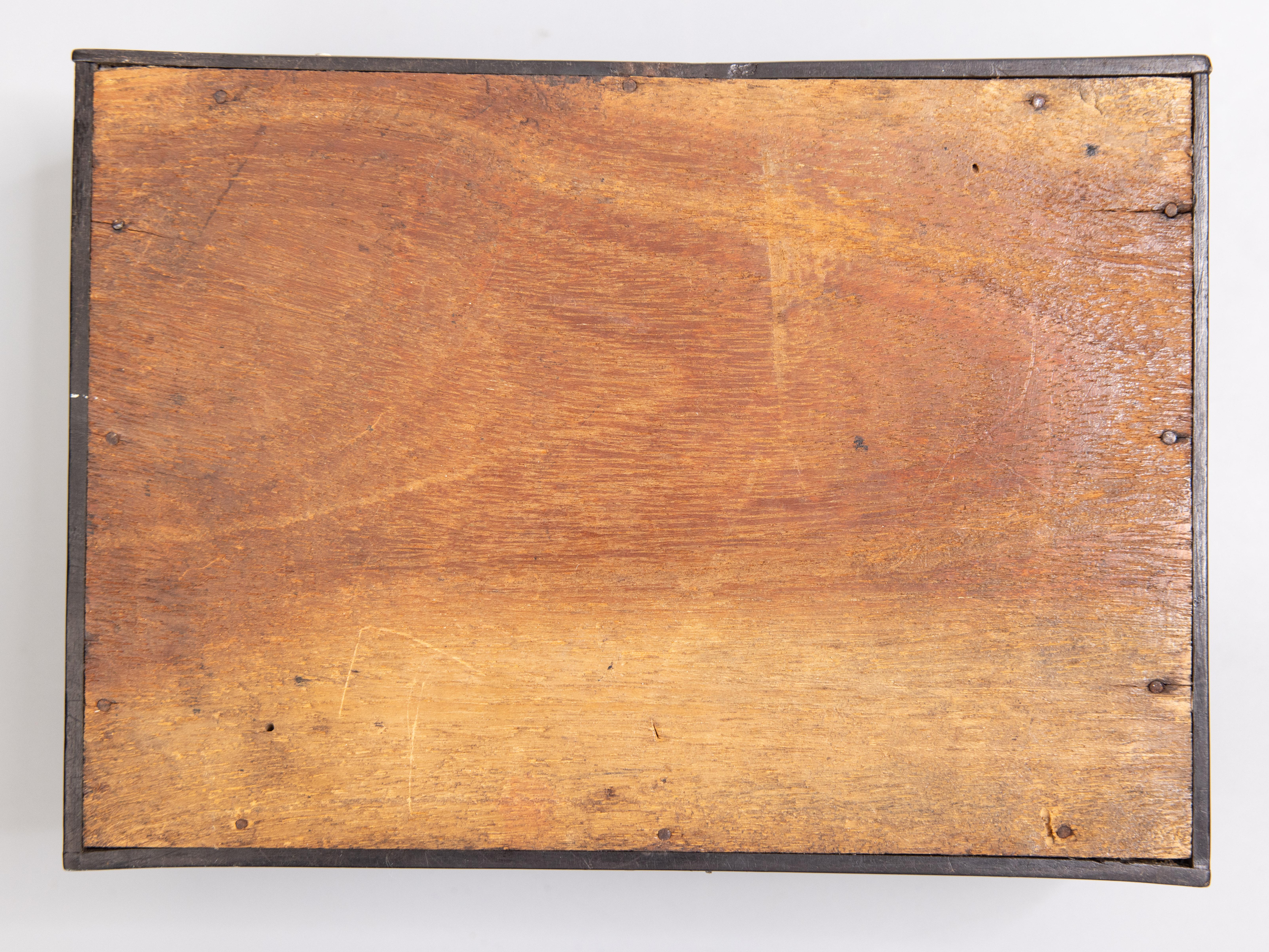 19th Century Anglo Indian Ebony & Porcupine Quill Box 3