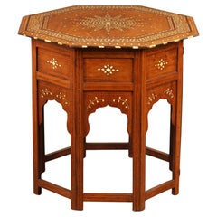 19th Century Anglo-Indian Hoshiarpur Octagonal Table