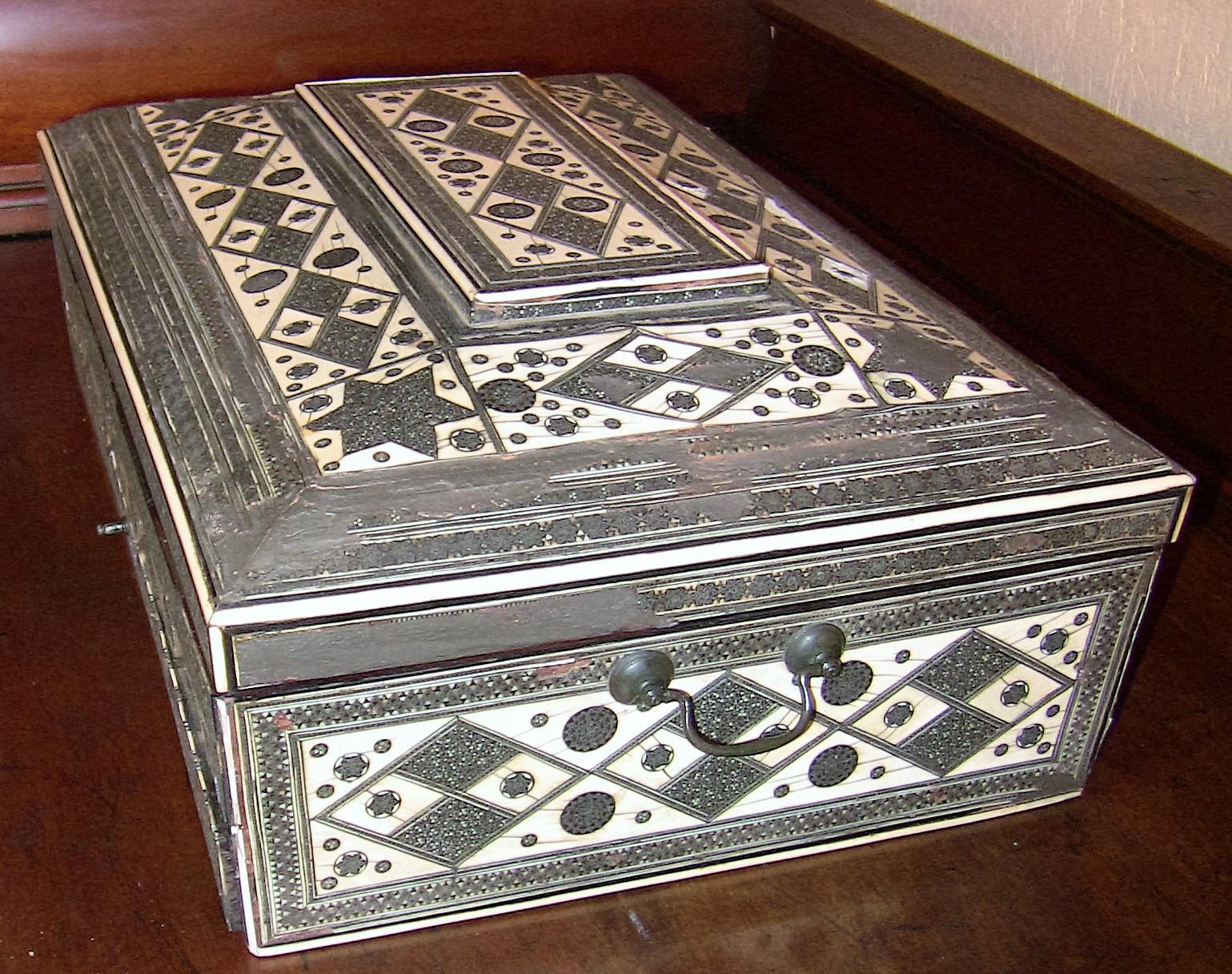 anglo indian sewing box