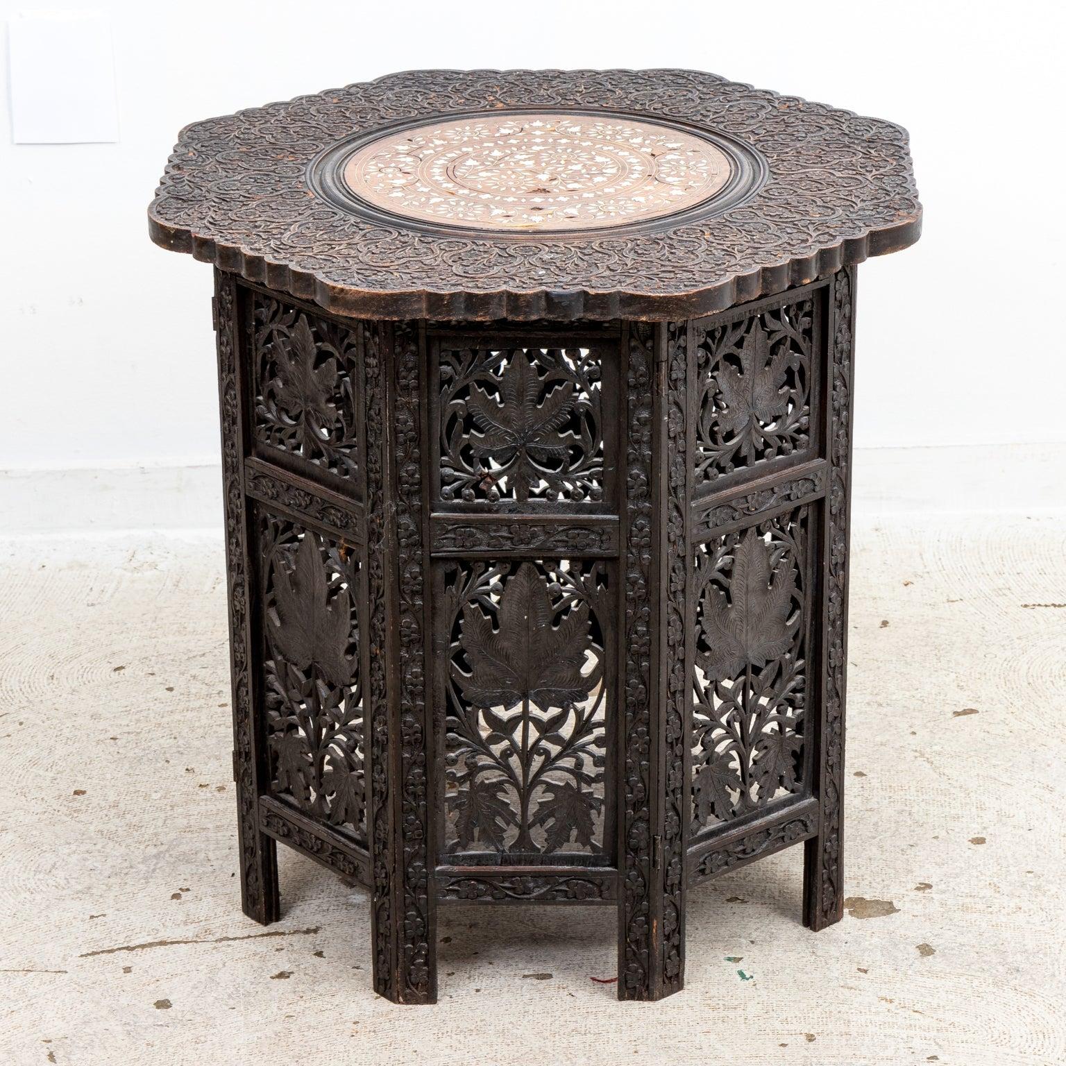 Anglo-Indian 19th Century Anglo Indian Octagonal Table For Sale