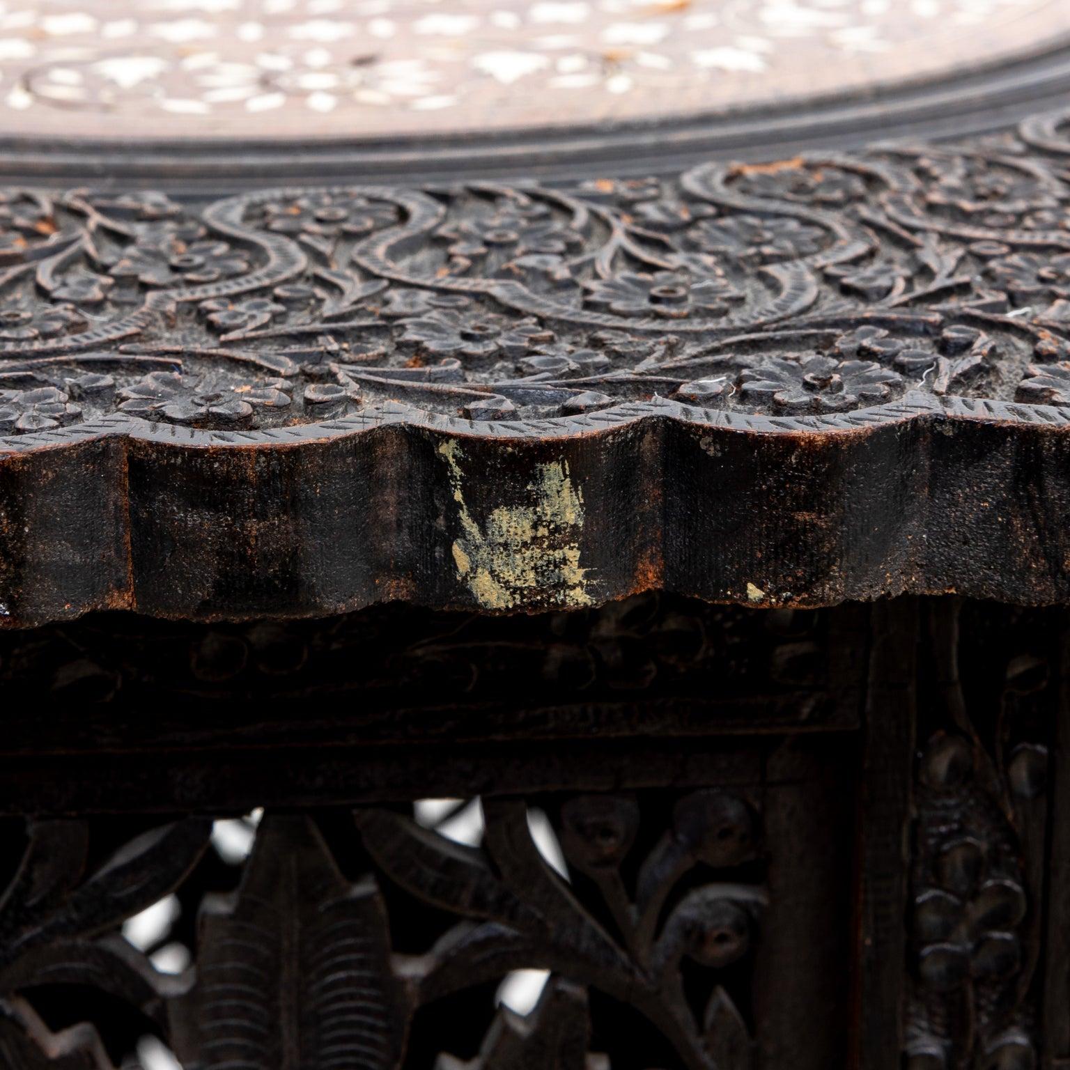 19th Century Anglo Indian Octagonal Table For Sale 1