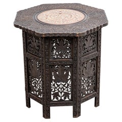 19th Century Anglo Indian Octagonal Table