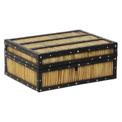 19th Century Anglo-Indian Porcupine Quill Box