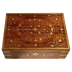 19th Century Anglo Indian Rosewood Box