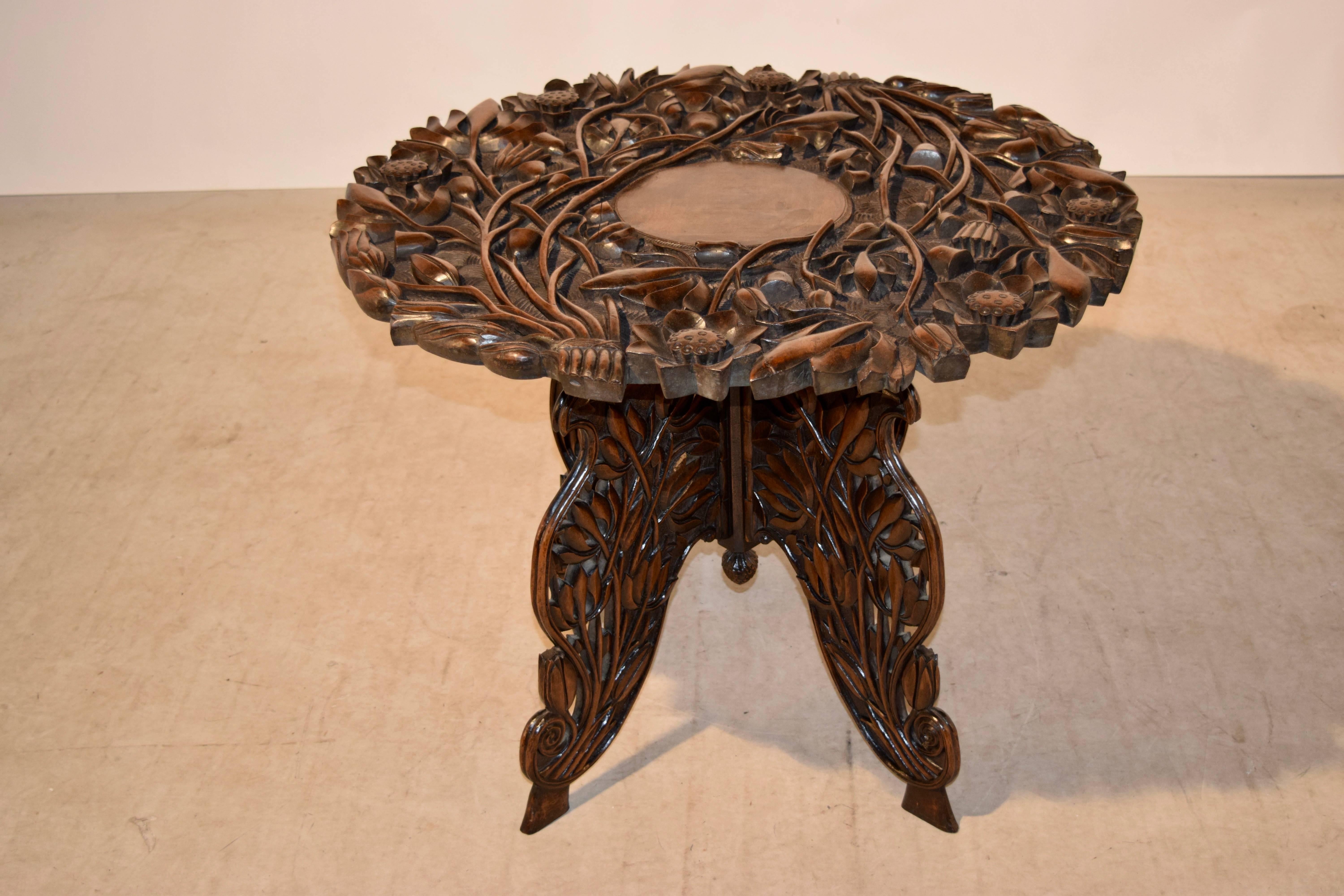 19th Century Anglo-Indian Side Table 2