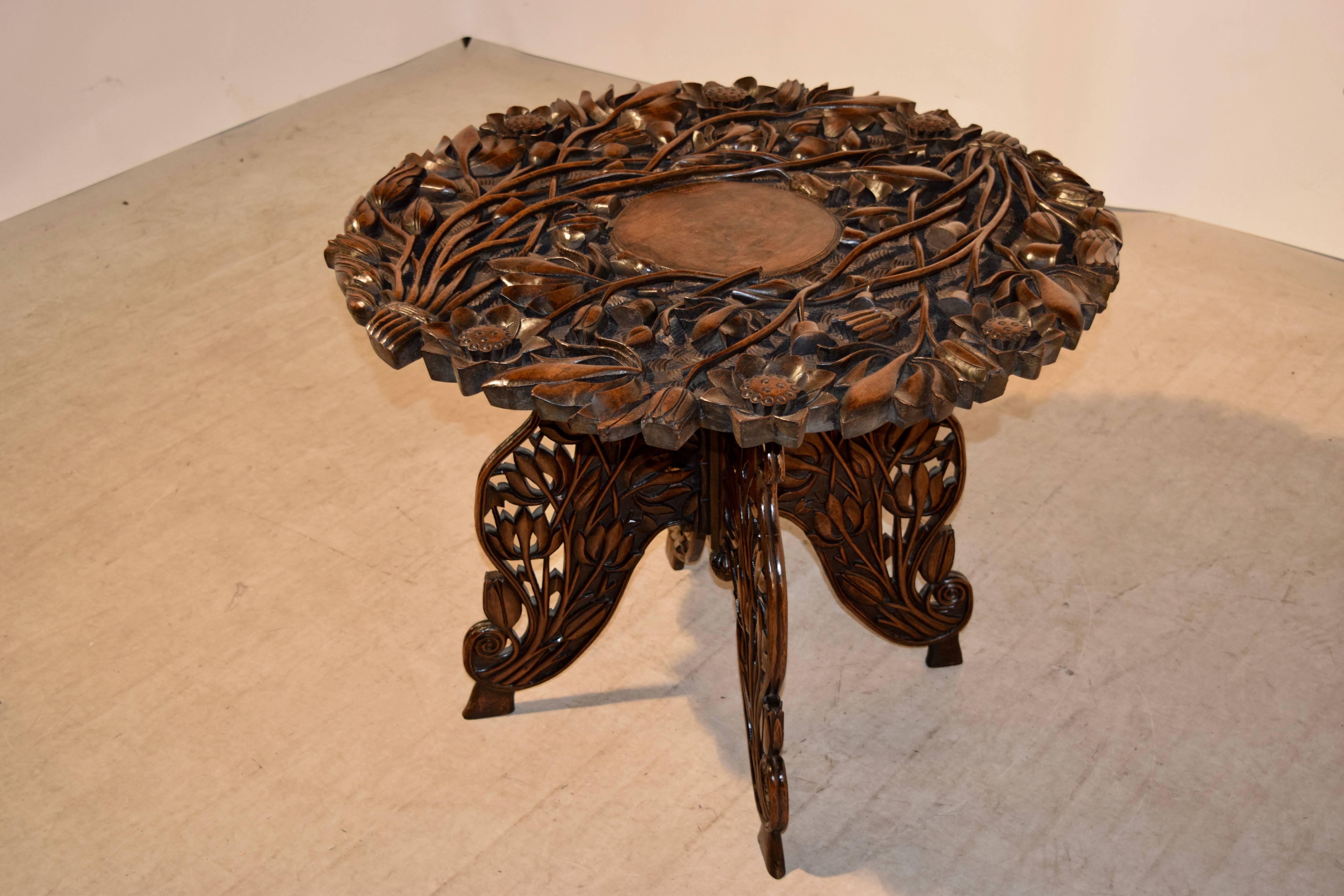19th Century Anglo-Indian Side Table 3