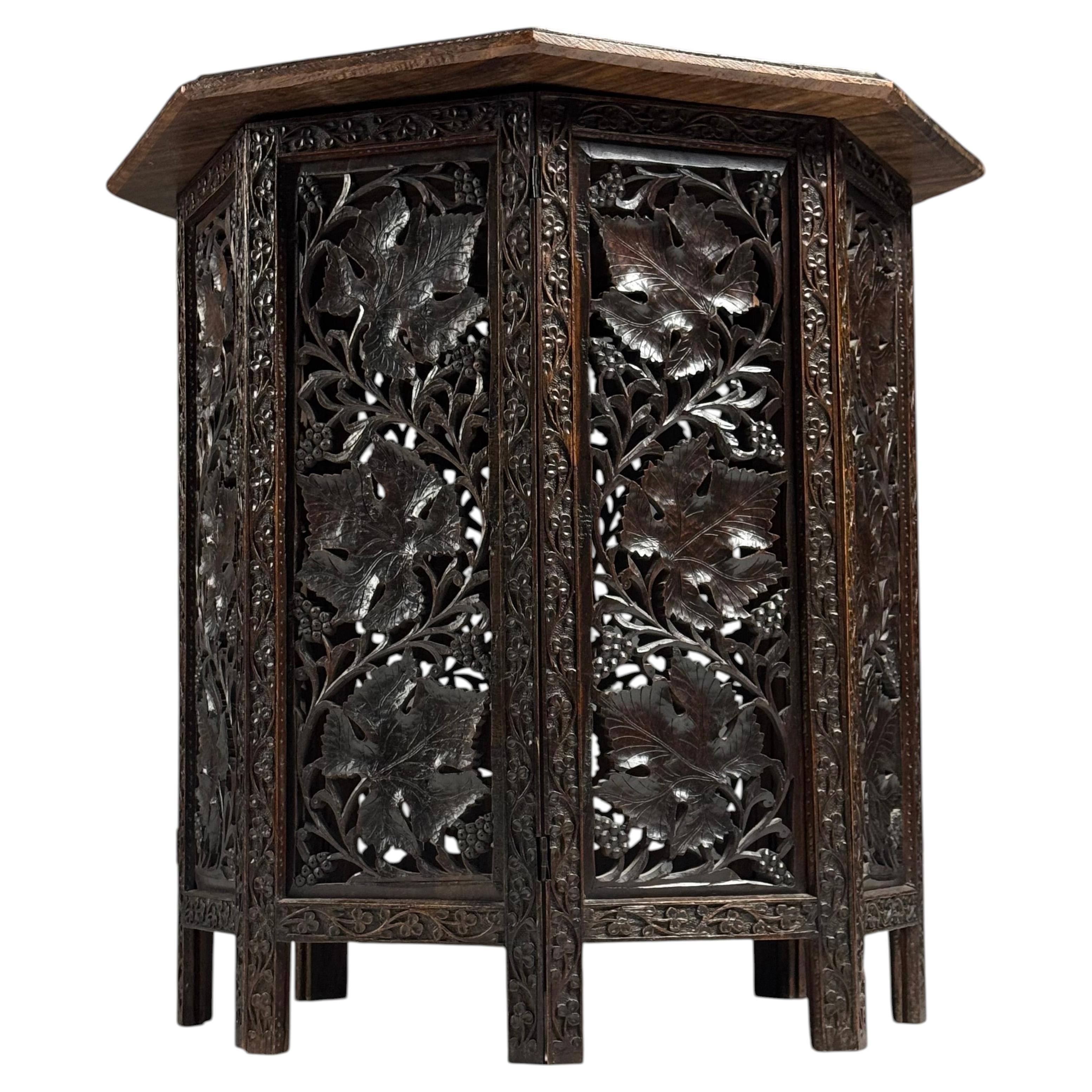 19th-century Anglo-Indian side table For Sale