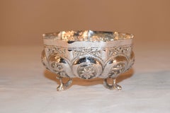 19th Century Anglo-Indian Silver Bowl