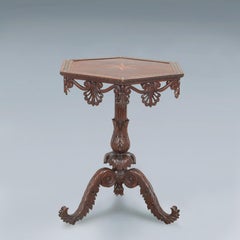 19th Century Anglo Indian Snap Top Table