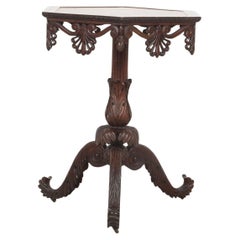 Table à bascule anglo-indienne du 19ème siècle