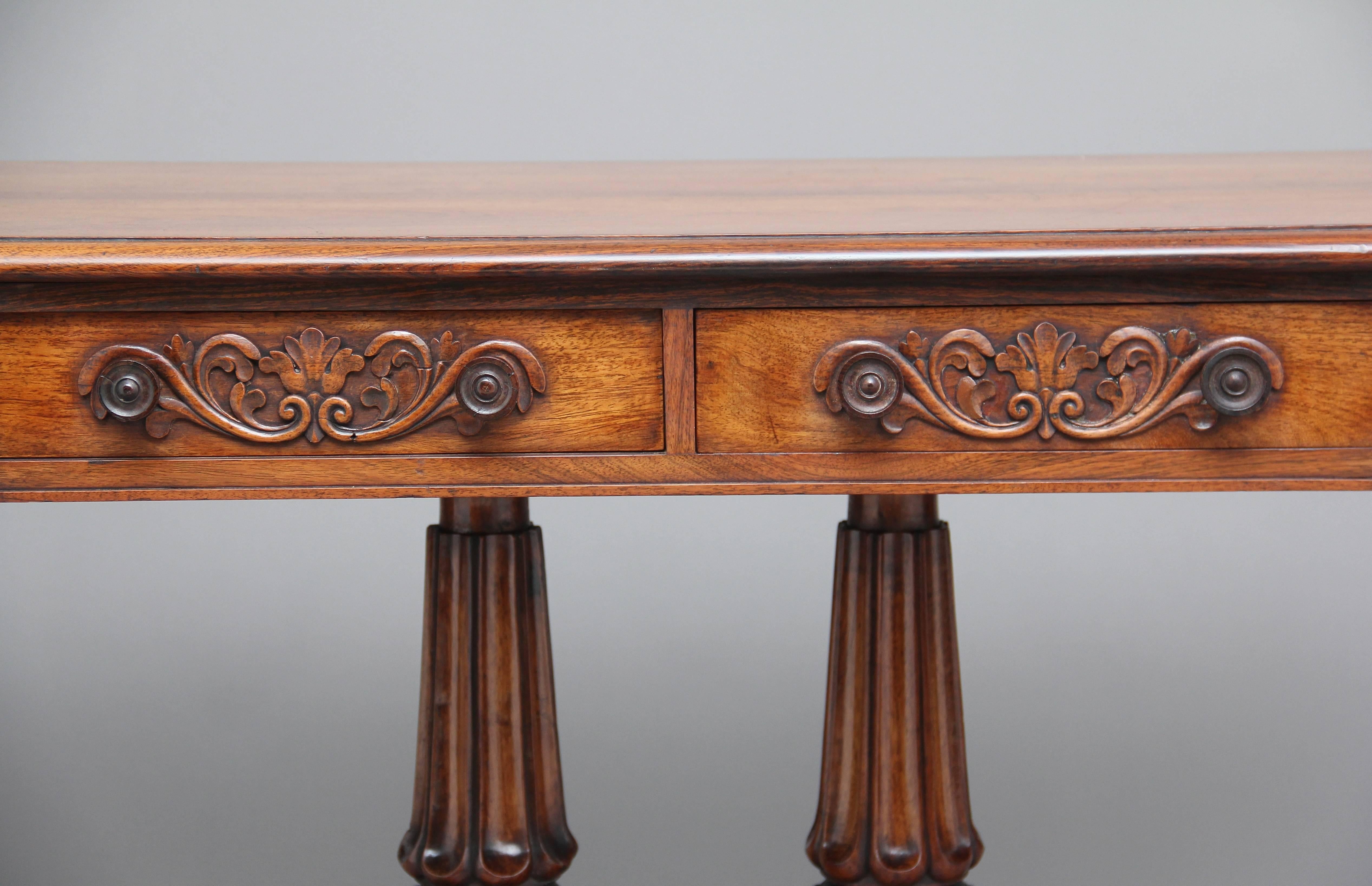 19th Century Anglo-Indian Sofa Table 5