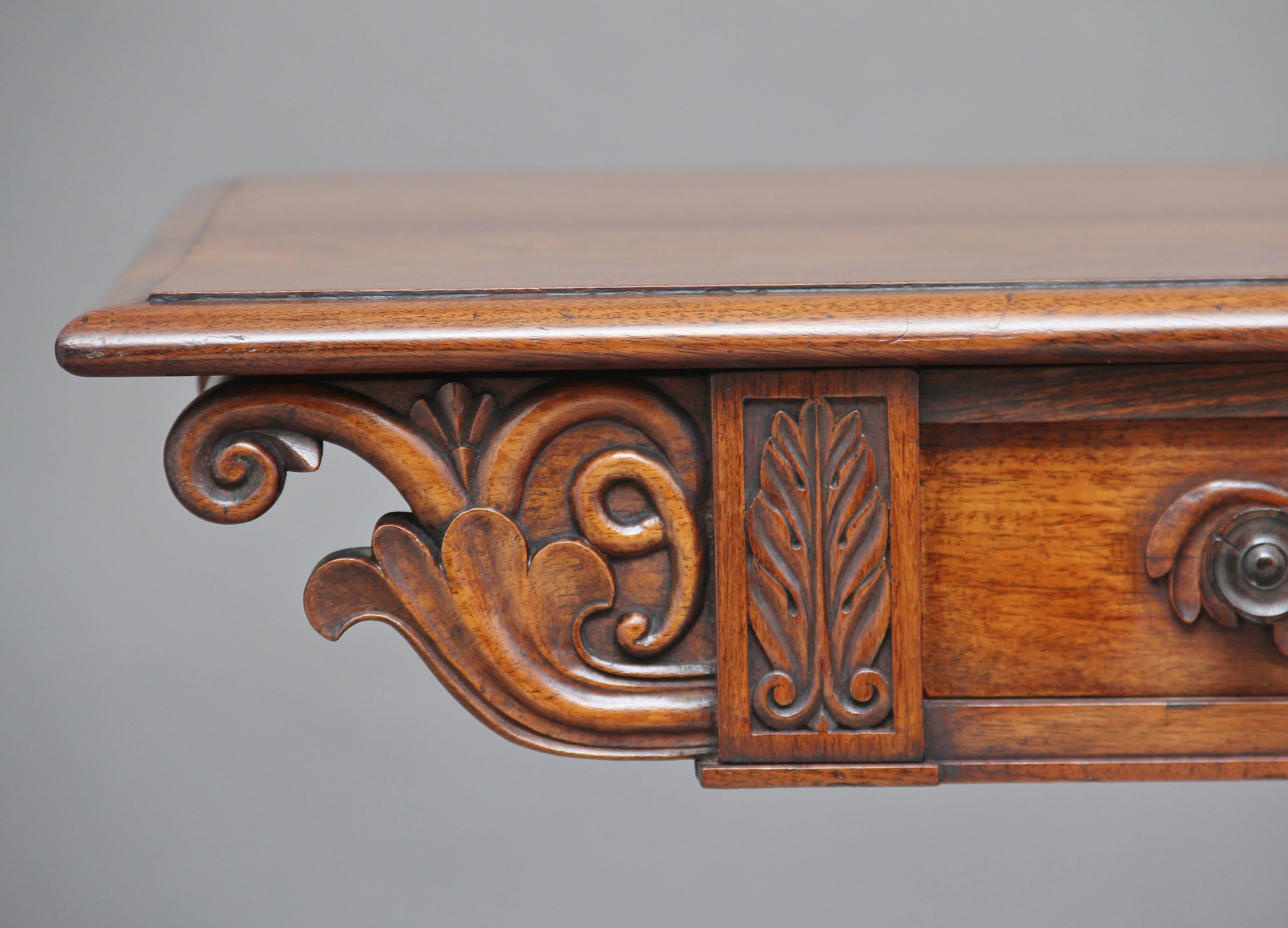 19th Century Anglo-Indian Sofa Table 1