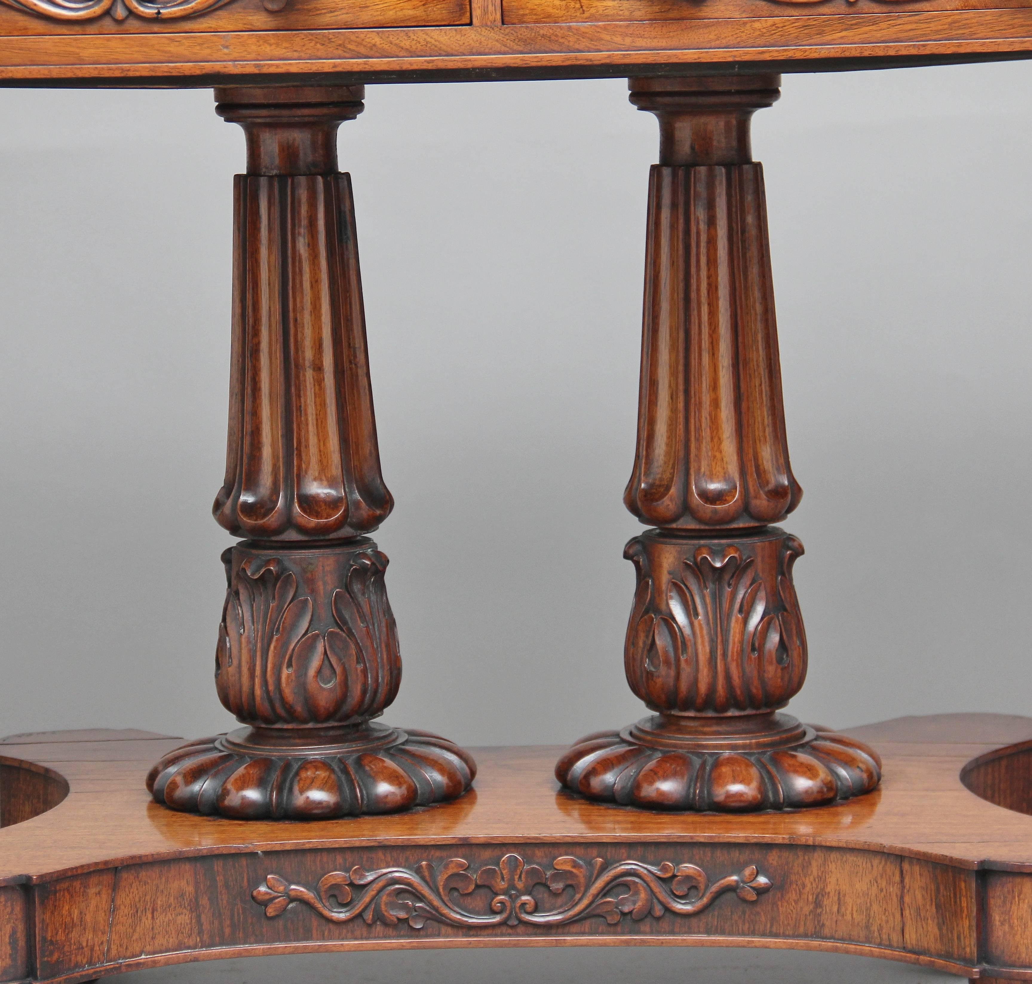 19th Century Anglo-Indian Sofa Table 3