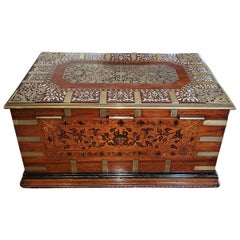 19th Century Anglo Indian Stationery Campaign Chest, Outstanding