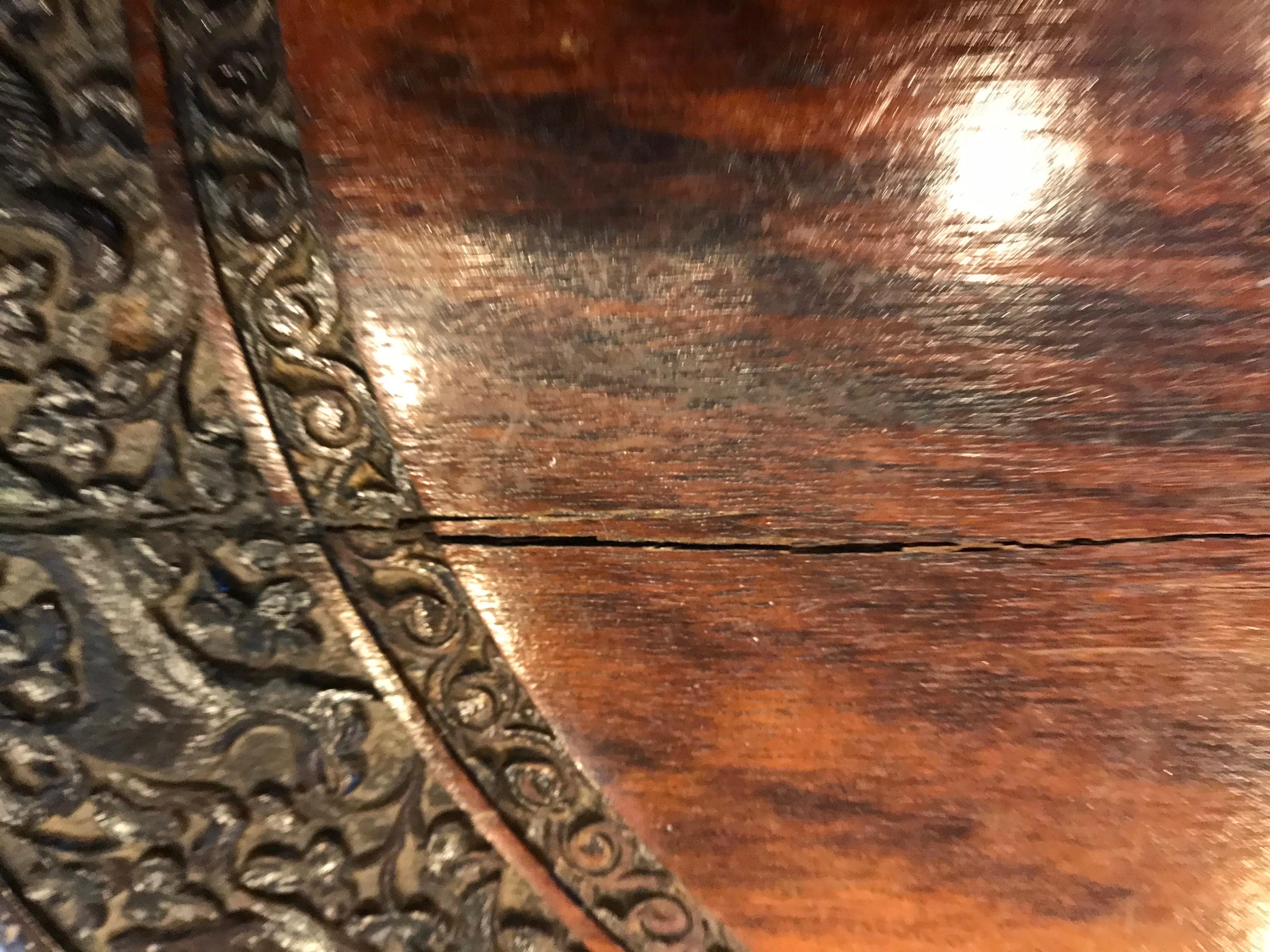 Hardwood 19th Century Anglo, Indian Tea Table