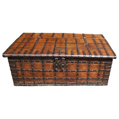19th Century Anglo-Indian Teakwood Box or Coffee Table