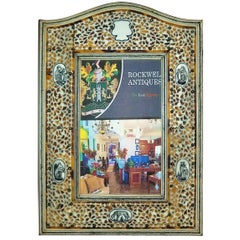 19th Century Anglo-Indian Vizagapatam Shell and Bone Picture Frame