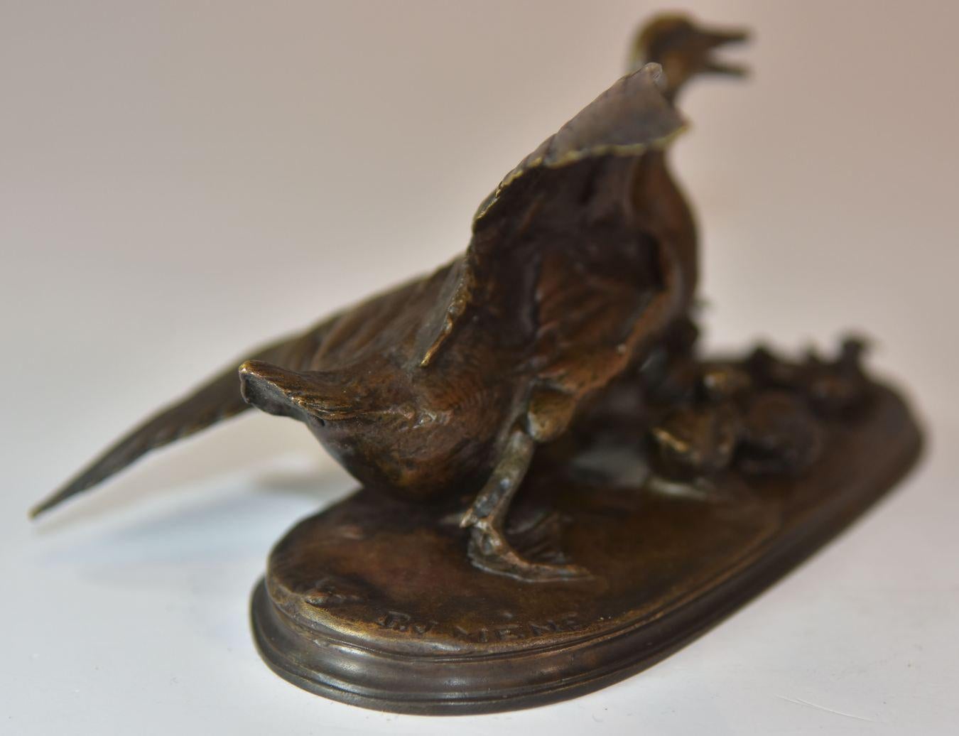 19th Century Animal Bronze 