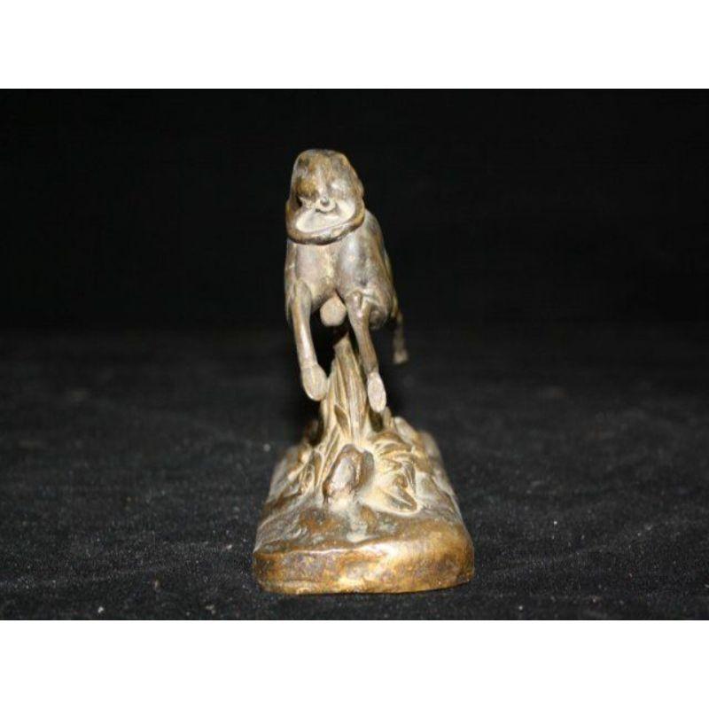 XIXe siècle Panthère animalière en bronze non signée du 19ème siècle en vente
