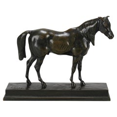 19th Century Animalier Bronze Entitled "Cheval Demi-Sang" by Antoine L Barye