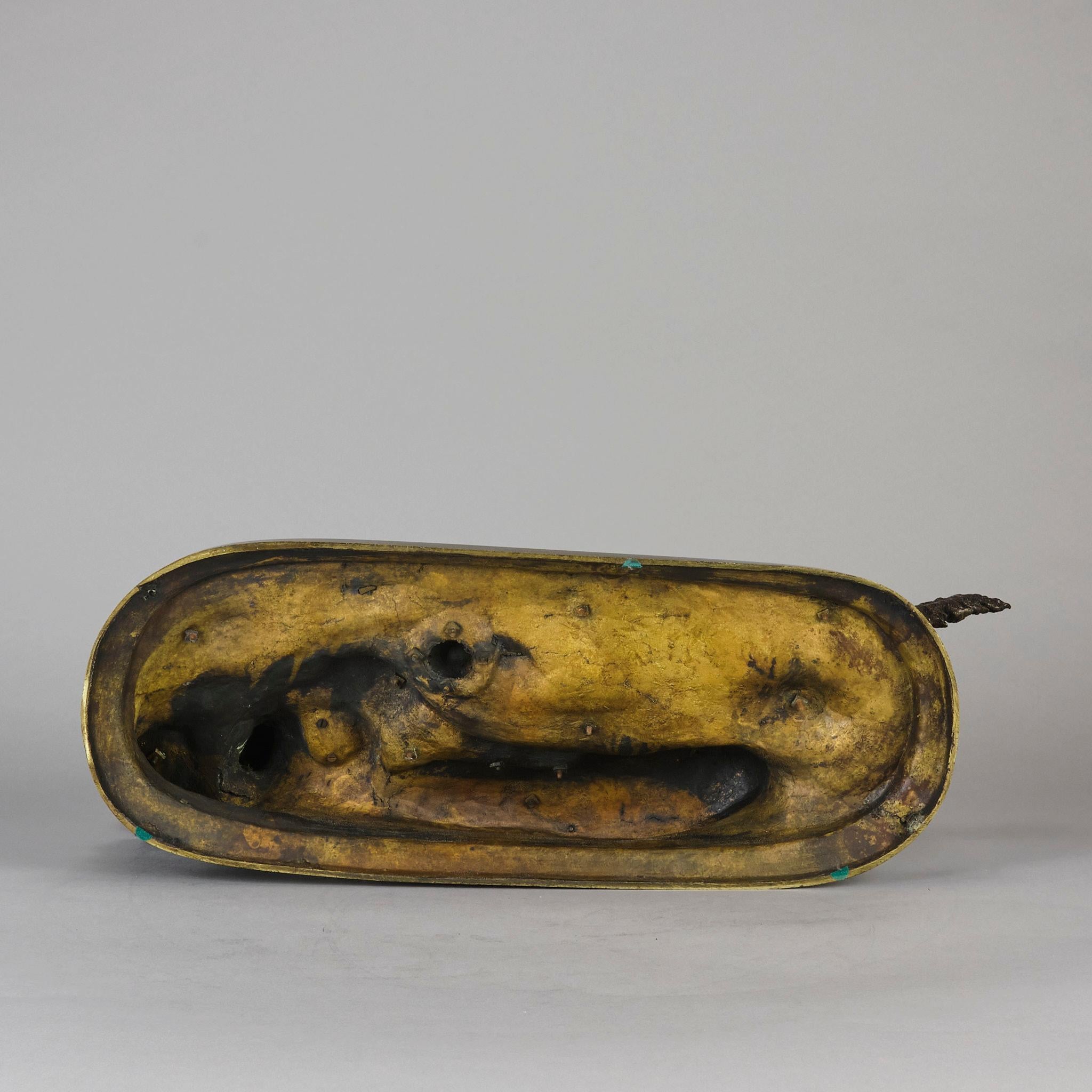 Bronce animalier del siglo XIX titulado 