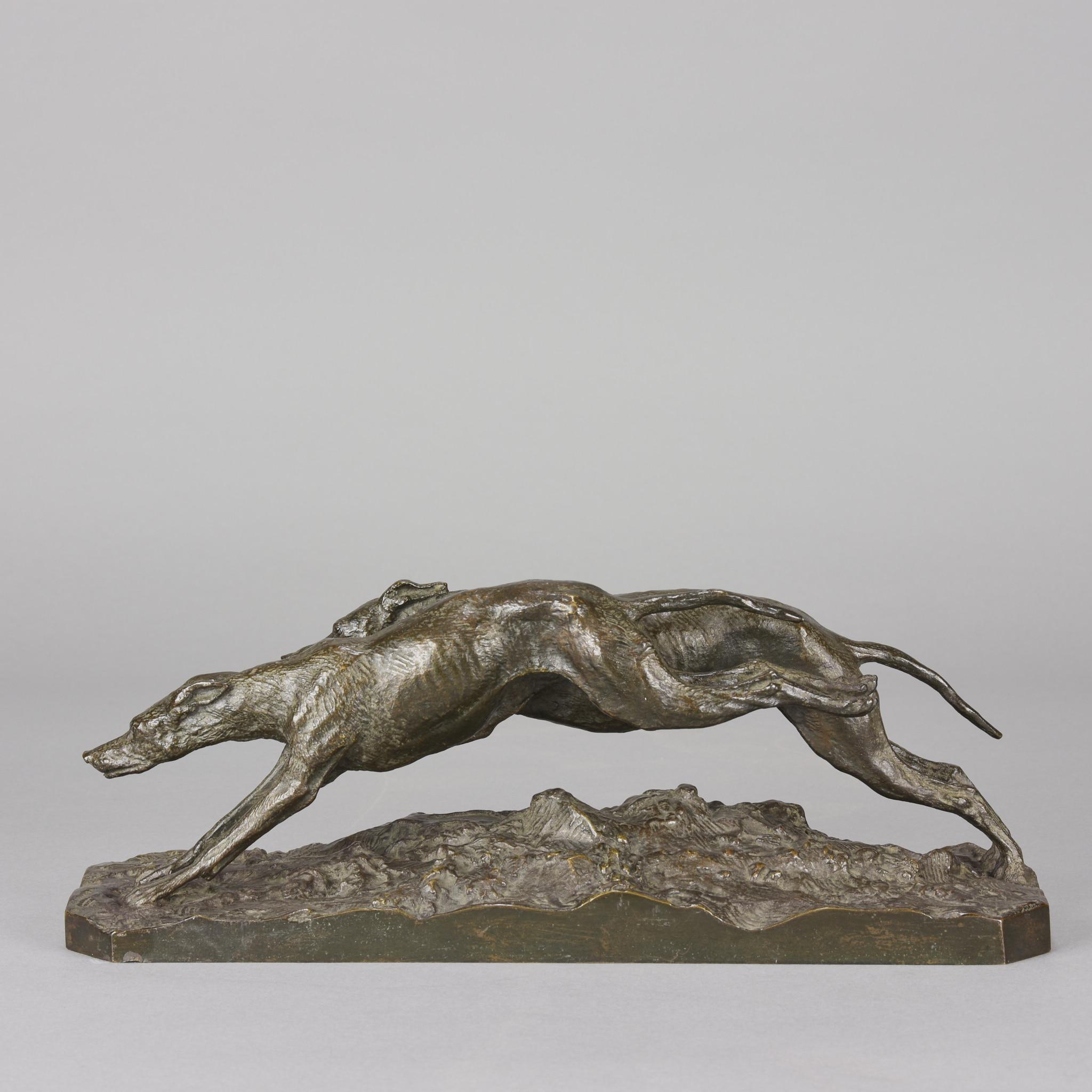 19th Century Animalier Bronze Entitled 