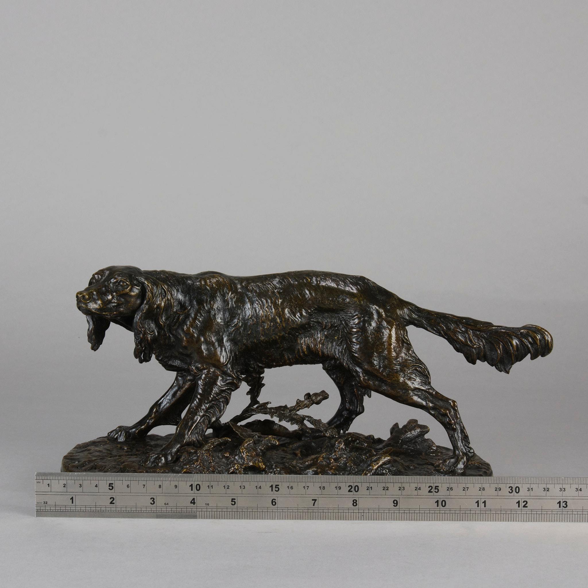 19th Century Animalier Bronze Sculpture entitled 