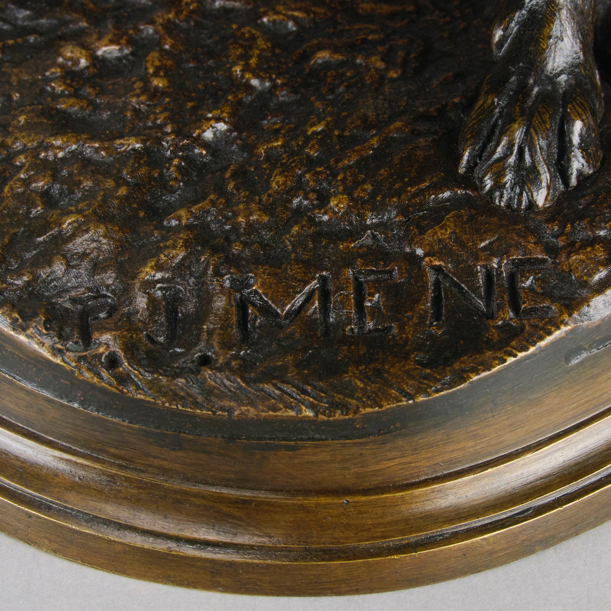 19th Century Animalier Bronze Sculpture entitled 