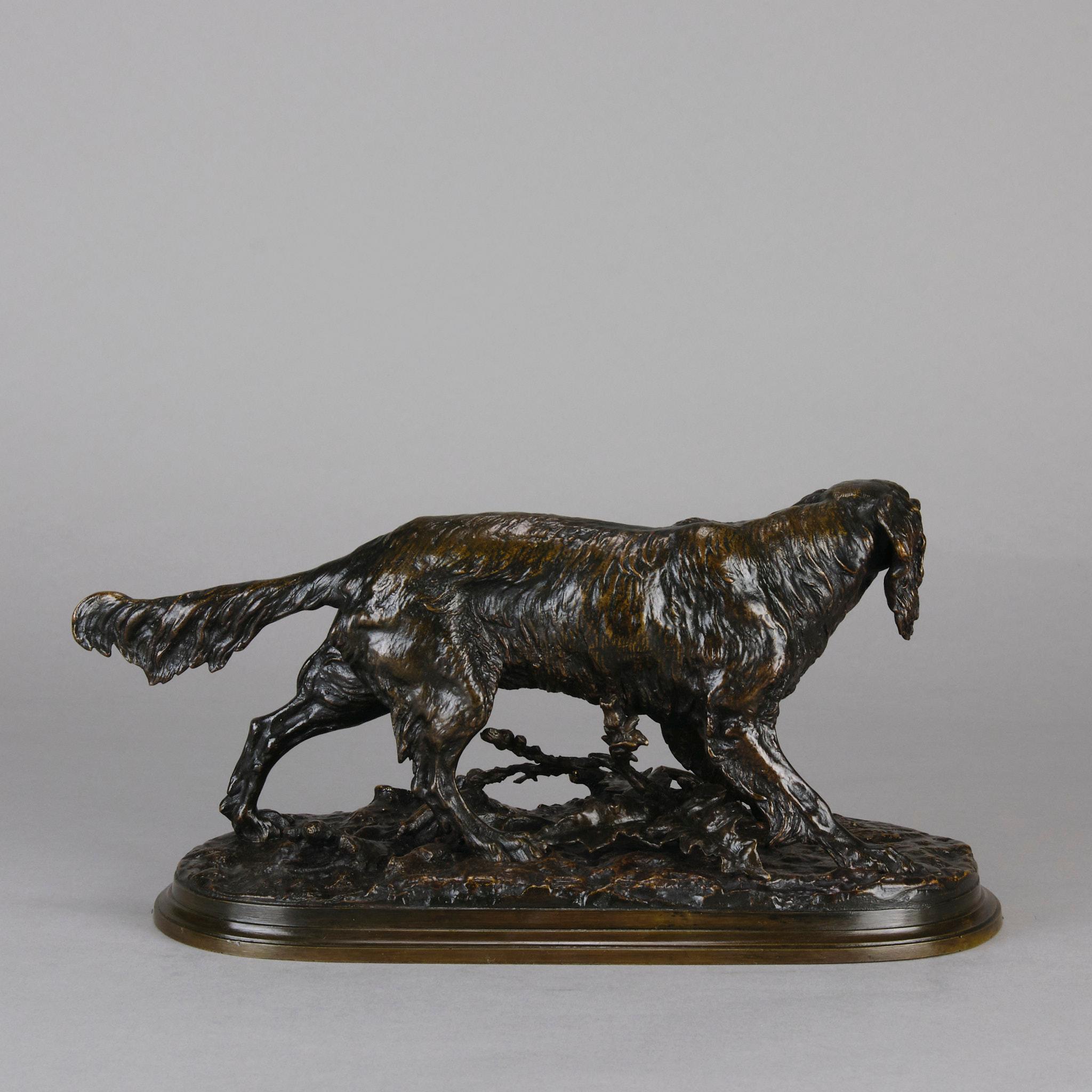 19th Century Animalier Bronze Sculpture entitled 