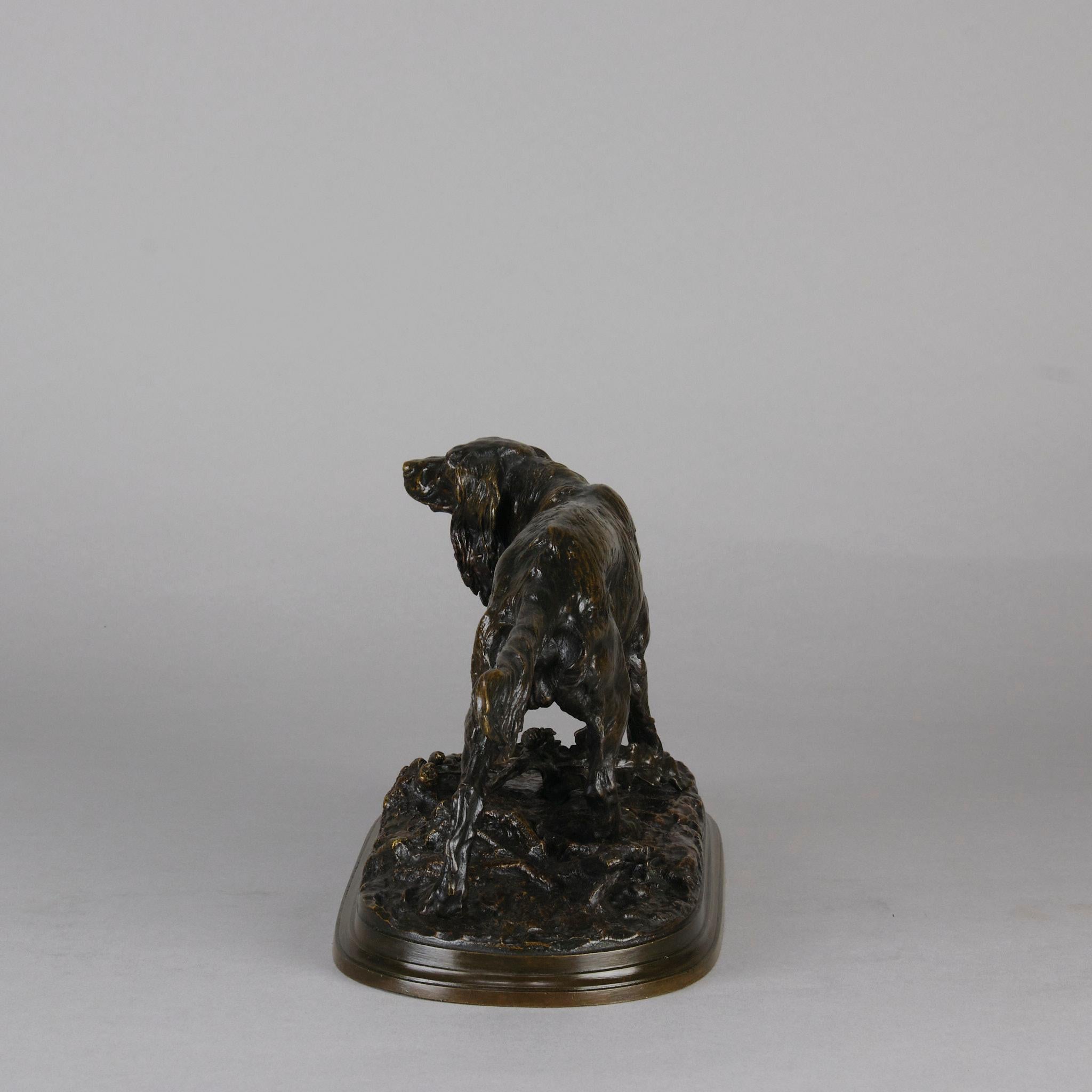 19th Century Animalier Bronze Sculpture entitled 