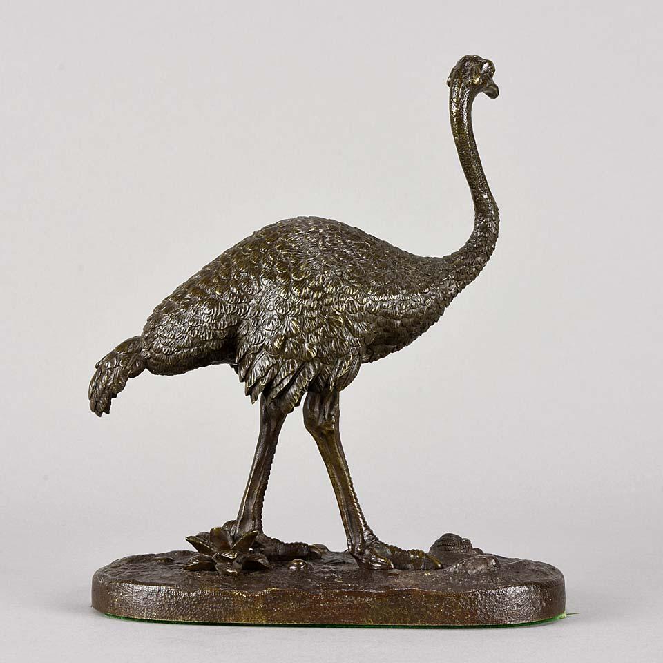 Cast 19th Century Animalier Bronze Sculpture entitled 
