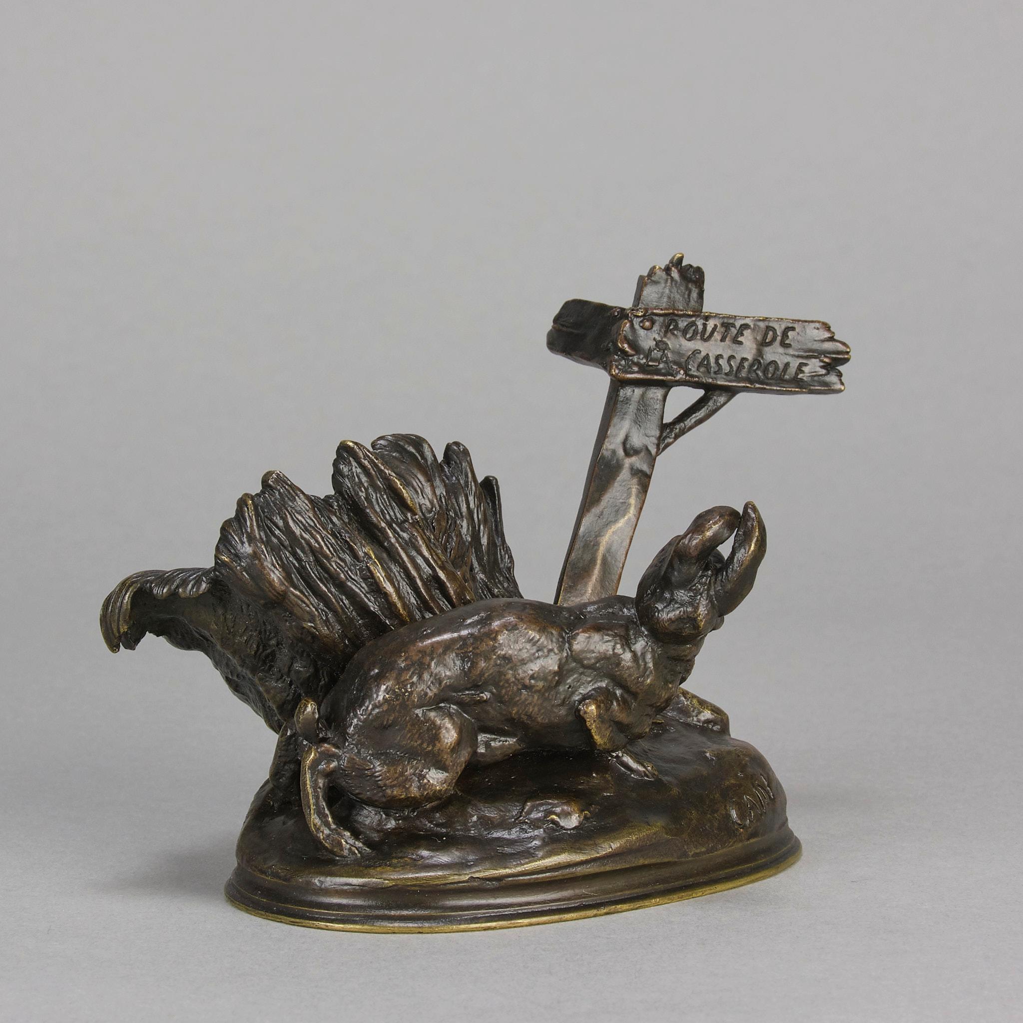 French 19th Century Animalier Bronze Sculpture 