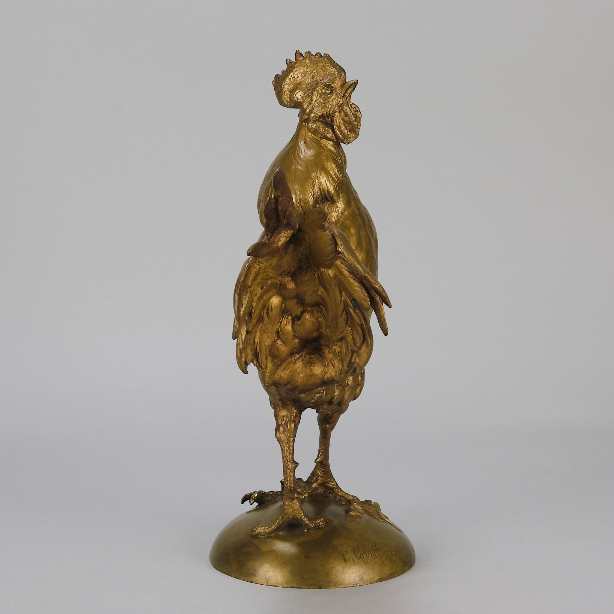 Cast 19th Century Animalier Bronze Sculpture 