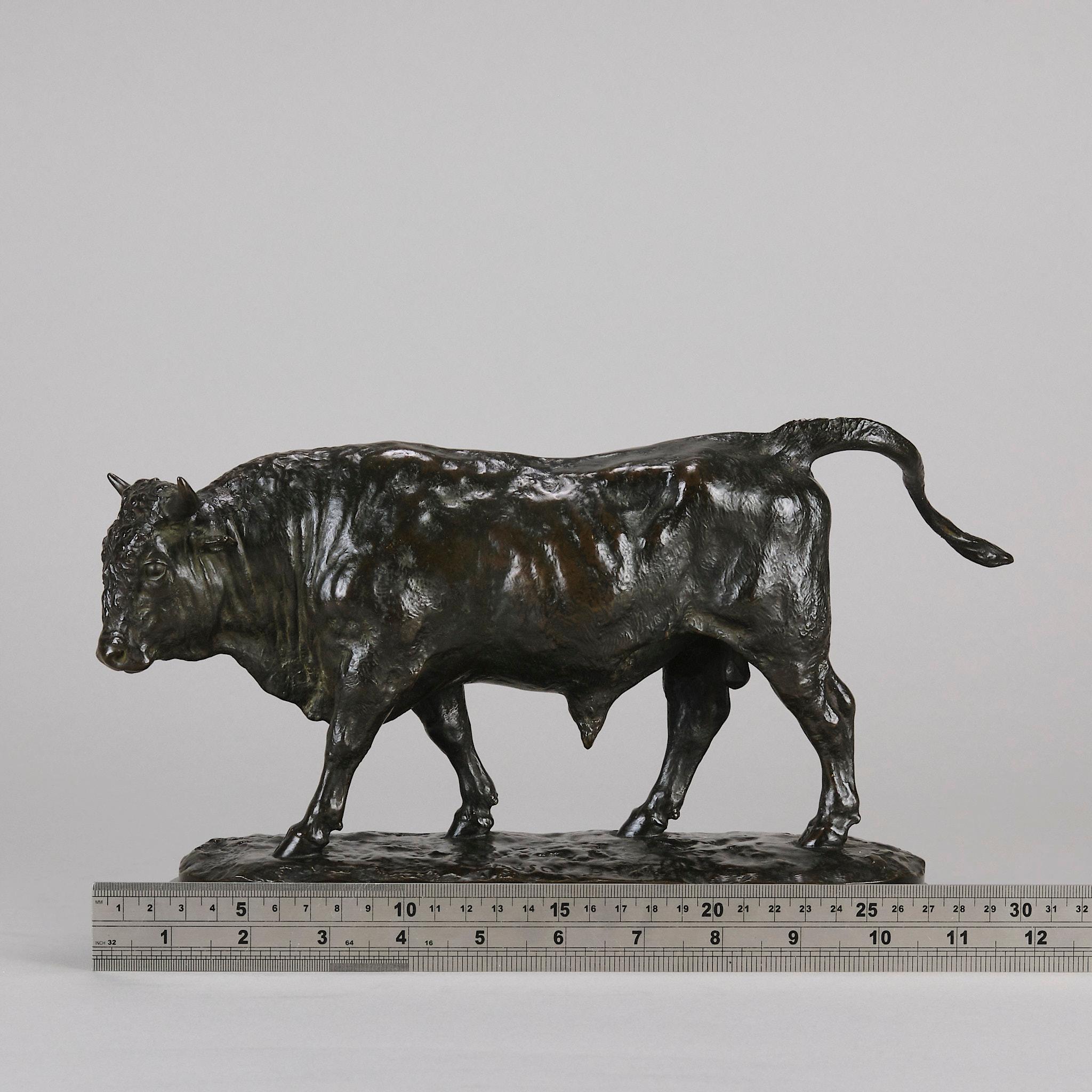 Tierier Französische Bronze des 19. Jahrhunderts mit dem Titel „Taureau Debout“ von Rosa Bonheur im Angebot 5