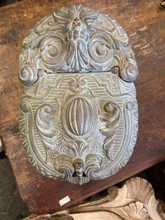 Late 19th Century Art Nouveau Antimony Charcoal Holder