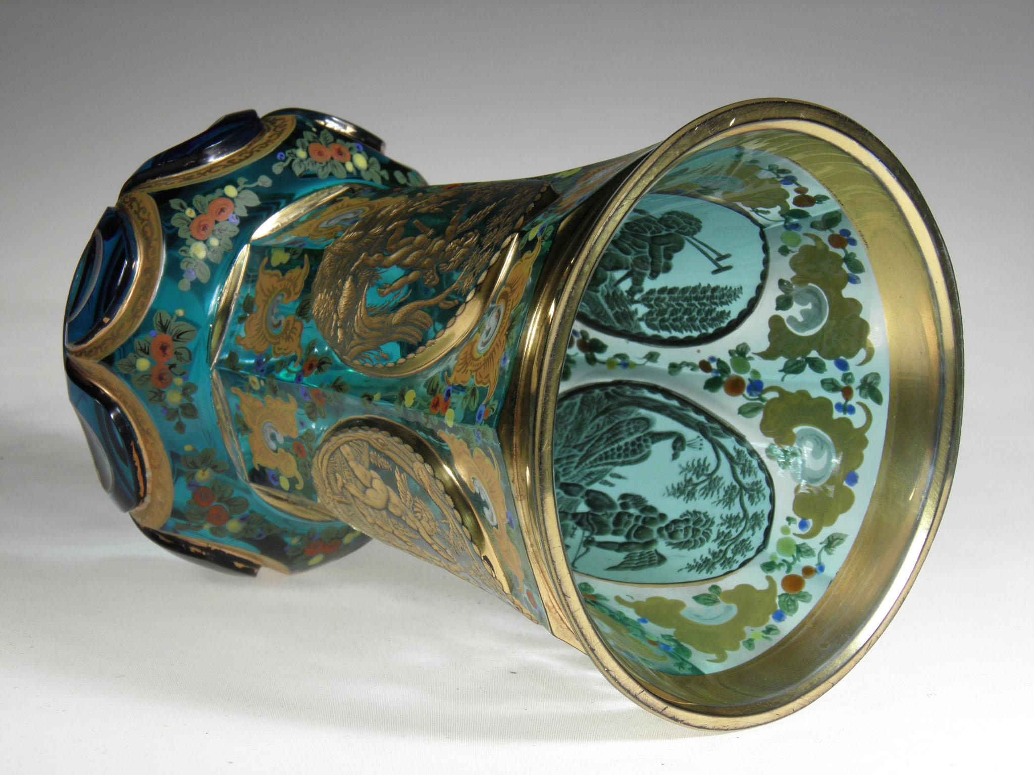 19th Century Antique Aquamarine Goblet 2