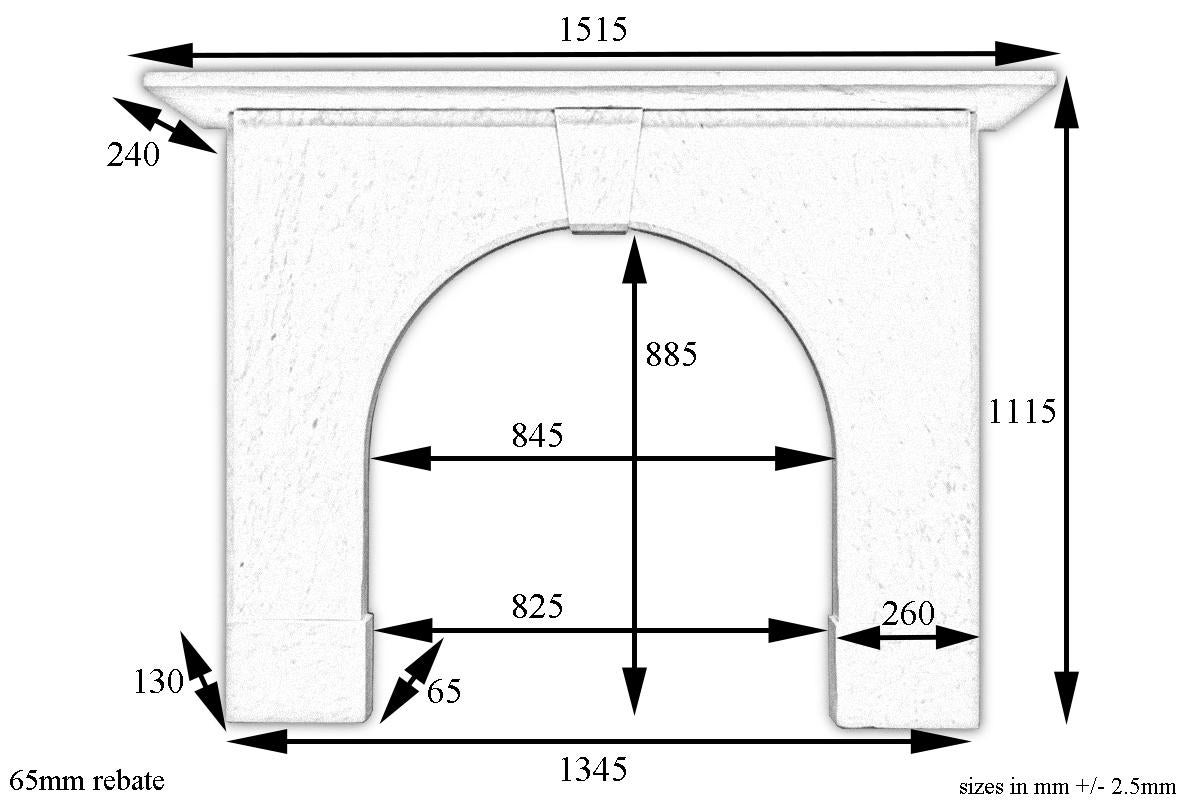 carrera marble fireplace