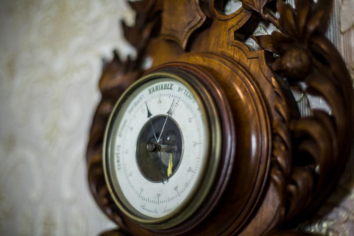 19th Century Antique Barometer For Sale 2
