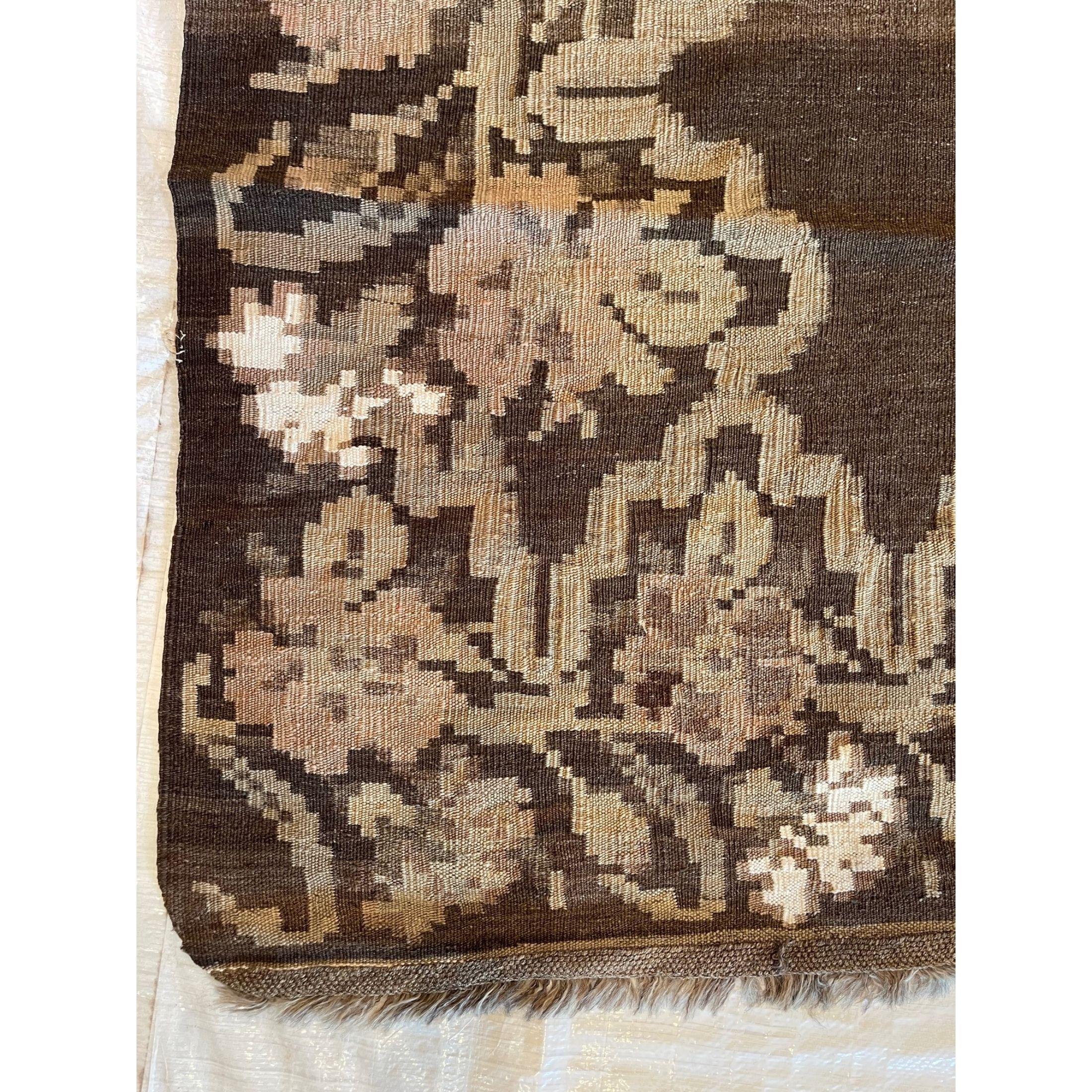 Other 19th Century Antique Bessarabian Floral Rug For Sale
