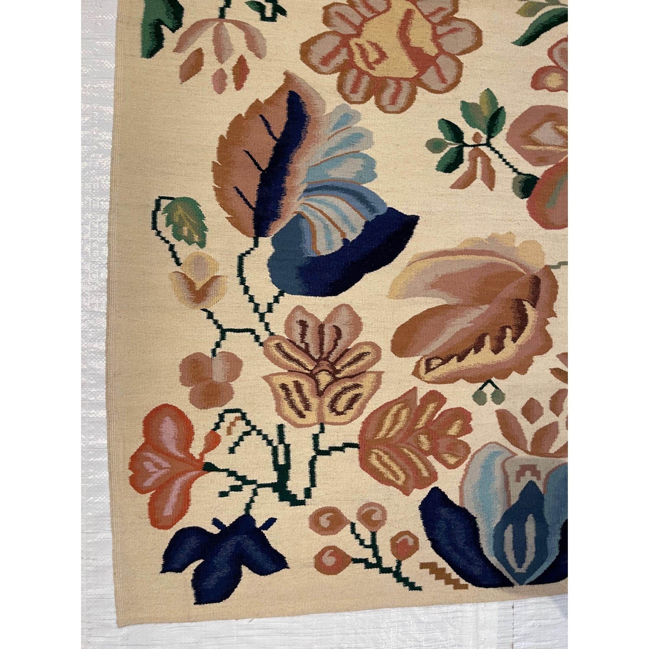 Other 19th Century Antique Bessarabian Floral Rug For Sale