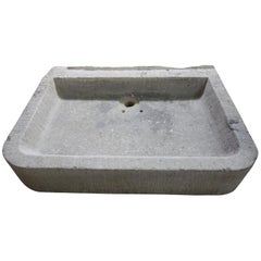 19th Century Antique Bluestone Sink