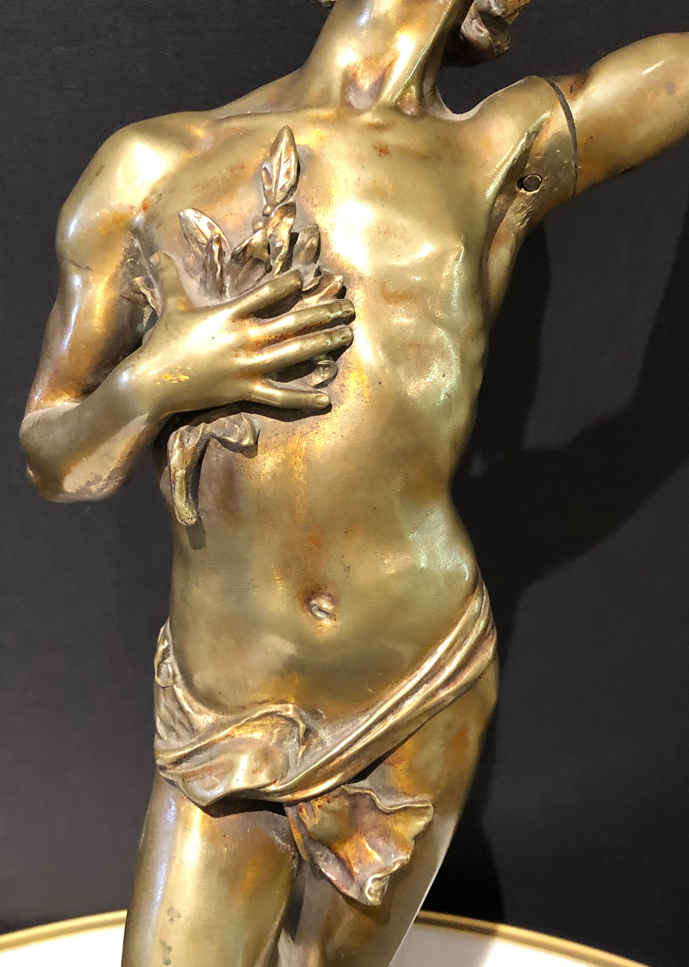 XX secolo Bronzo antico del XIX secolo di Joaquin Angles 