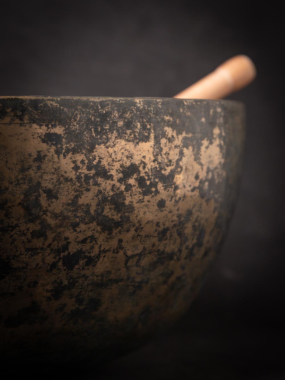 19th century Antique bronze Nepali Singing Bowl - OriginalBuddhas 1