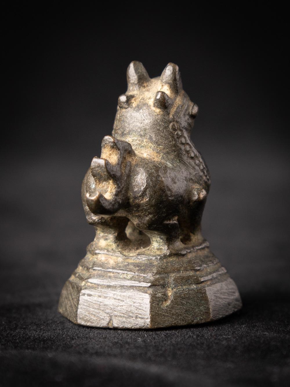 Poids à opium en bronze ancien de Birmanie, 19e siècle en vente 5