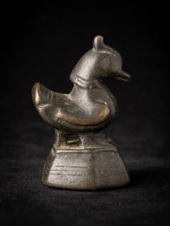 19th century Antique bronze Opium weight from Burma