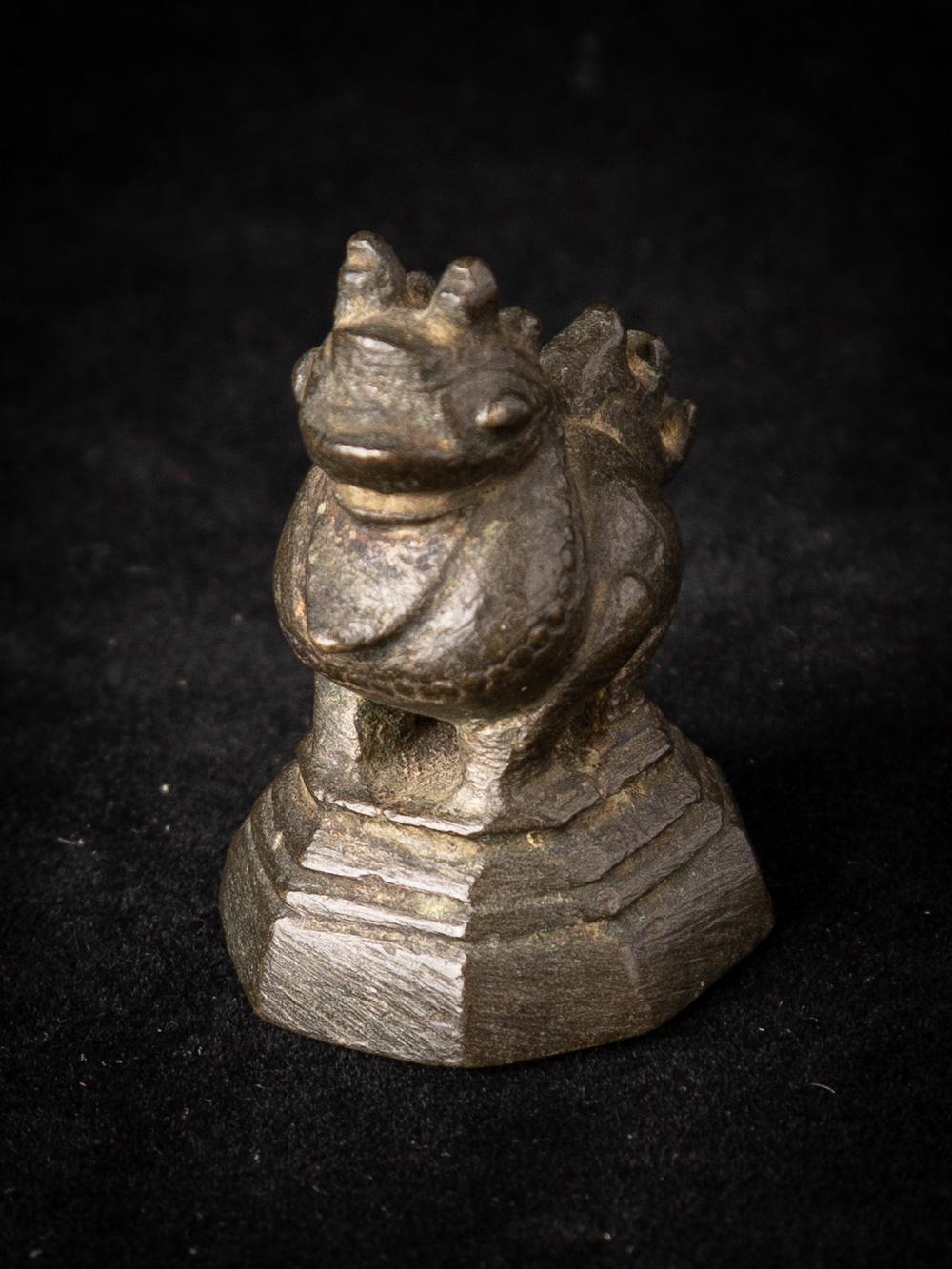 Poids à opium en bronze ancien de Birmanie, 19e siècle en vente 3