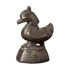 19th century Antique bronze Opium weight from Burma