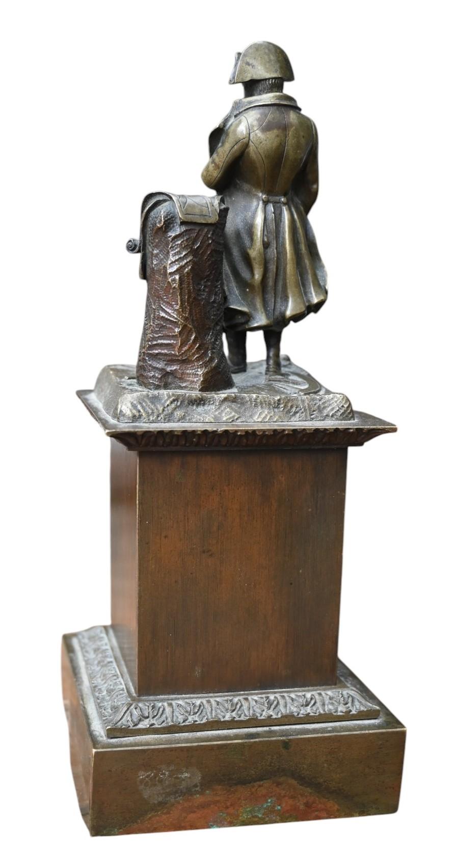 Francese Statua in bronzo antico di Napoleone Bonaparte del XIX secolo in vendita