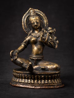 19th century Antique bronze Tibetan Tara statue from Tibet